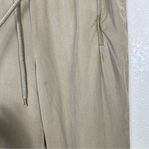 Men’s MNG Mango Khaki Beige Loose Jogger Pants - Picture 3 of 6